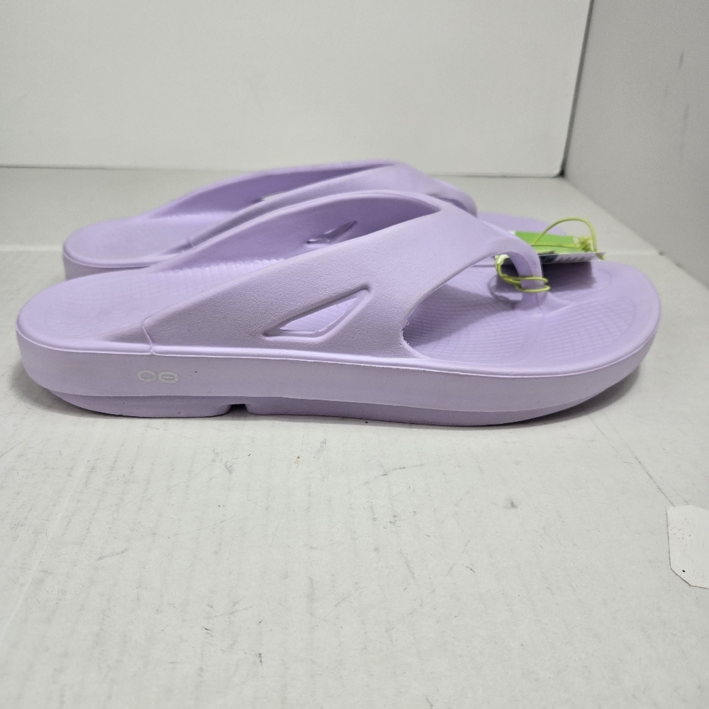Oofos Unisex Ooriginal Reccovery Sandals Thong Lavander Sz 14 Casual Comfortable